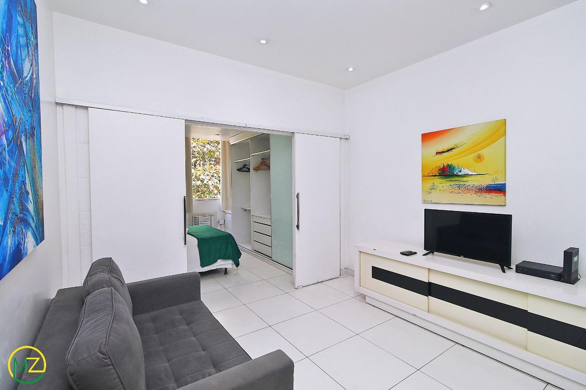 Studio Com Vista Lateral Para O Mar Em Copacabana Rio de Janeiro Buitenkant foto